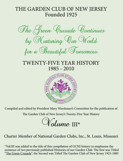 GCNJ 25 Year History 1985-2011